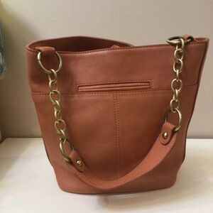 Laundry By Shelli Segal Shoulder Handbag Tote Purse Chain Strap